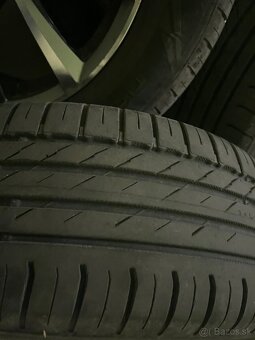 Na predaj sada letných kolies – Nokian 205/55 R16 + alu disk - 2