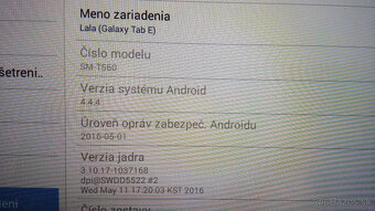Predám starší tablet Samsung SM-T560 - 2