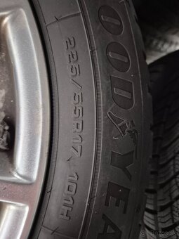 Disky BMW R17 a zimne pneu 225×55 - 2