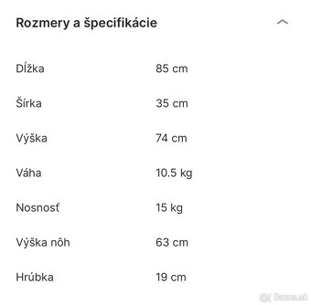Toaletný stolík Lillo - 2