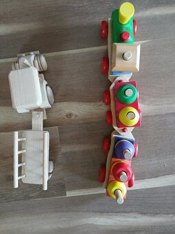 Dreveny zvukovy vlacik Woody - 2