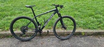 Predám SPECIALIZED EPIC HARDTAIL COMP SATIN DARK NAVY/WHITE - 2