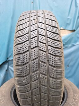 Ponúkame 4 zimné pneumatiky Barum Polaris 185/65 R15 - 2