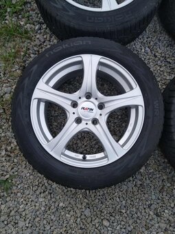 Alu 5 x 112 R 16 + zimné pneu NOKIAN. - 2