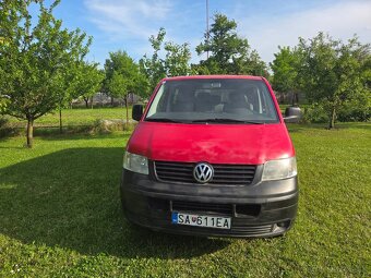 VW transporter T5 2,5tdi 4x4 dlhá verzia 6miest - 2