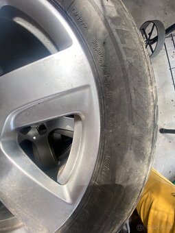 Predam elektrony + zimne pneu 225/55 R17, audi q5, - 2