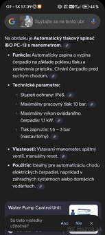 Cerpadlo IBO PC-13 - 2