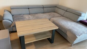 Konferenčný stolík z masívu (dub) - 2