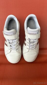 Detské botasky Adidas biele - 2
