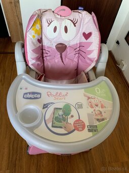 Jedálenská stolička Chicco Polly 2 start - 2