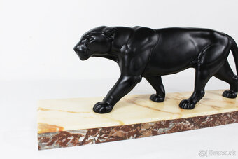art deco skulptúra,Alexandre Ouline - 2