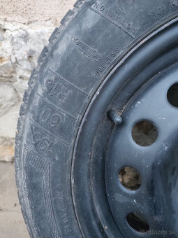 Predam koleso 15" 195 60 zimna guma - 2