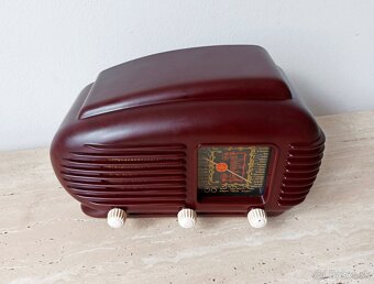 Krásné starožitné rádio Tesla Talisman 308U, top stav - 2