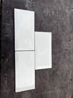 Obklad Fineza Fazzeto cream 10x20 cm lesk MET55 - 2