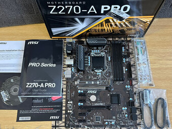 Predám základnú dosku MSI Z270-A Pro (LGA 1151) - 2