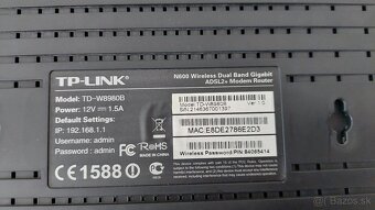 TP-Link N600(TD-W8980B) - ADSL2+ Wi-Fi router (2,4 GHz/5GHz) - 2