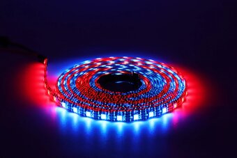 Led barevne pasky RGB s trafem a dalkovým ovladače - 2