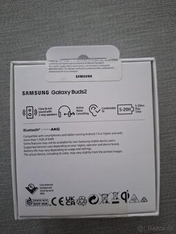 Predam Samsung Galaxy Buds2 biele - uplne nove / neotvorene - 2