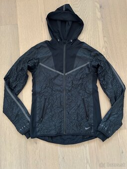 Nike bunda XS cierna s reflexnými prvkami - 2
