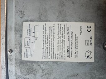 Sony XM-502Z - 2