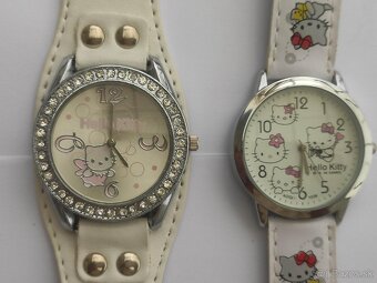 Hello Kitty hodinky v bielej farbe - 2