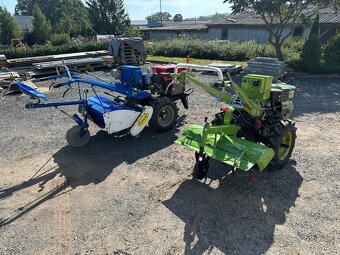 Jednoosý traktor BIZON,ZUBR + rotavátor - 2