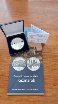 Predám proof mince Kysuce, Kežmarok - 2