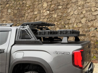 Alu roleta+alu nosič na korbu pick-up Amarok / Ranger 2022+ - 2