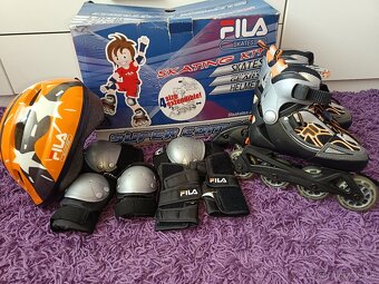 Detske nastavitelne korcule velksost 29 az do 32 Fila s chra - 2