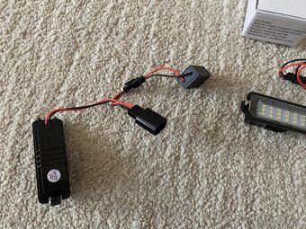Led osvetlenie na SPZ Volkswagen - 2
