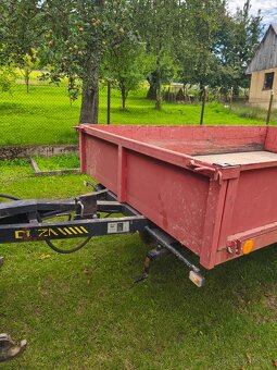 Vlečka trojstranný sklápač - 2