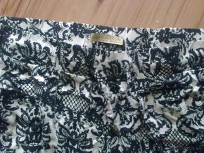 vzorované dámske nohavice - 2