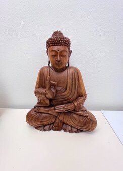 Drevený Budha 40cm - 2
