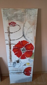 Obraz kvety 150x50 cm - 2