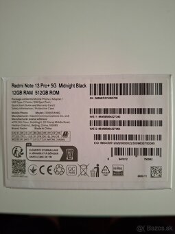 Predám MT Xiaomi Redmi Note 13 Pro+ 5G - 2