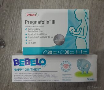 Taška na kočík+masť na zapareniny+Pregnafolin - 2