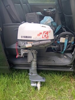 Predám lodny motor Yamaha 6hp stvortakt - krátka noha - 2
