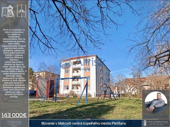 Bývanie v blízkosti centra kúpeľného mesta Piešťany - 2
