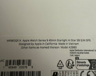 Apple Watch 9 45mm Starlight - 2