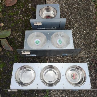 Kŕmne pulty výsuvné Zinkované - 2