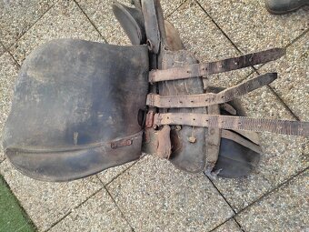 WW2 wehrmacht konské sedlo - 2