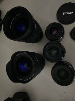Predám objektívy Cannon Sigma - 2