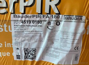 PIR doska BauderPIR FA 180 – 180 mm - 2