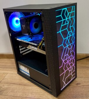 Herný PC- R5 3600,RX 5700XT 8G,32GB RAM,480GB SSD,2x500GB - 2