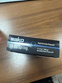 Sako 30-06 spr 11,7g SP hammerhead - 2