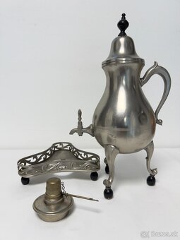 Samovar s cínu a liatina - 2