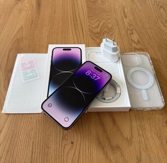iPhone 14Pro 128gb Deep Purple -komplet príslušenstvo záruka - 2