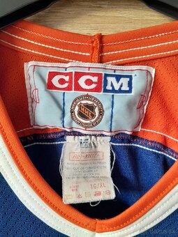 NHL hokejový dres CCM Edmpnton Oilers XL - 2