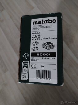 Metabo Basic-Set 2x 4.0 Ah 685050000 - 2