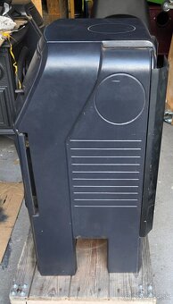 Liatinové kachle Jotul F 220 modročierný smalt - 2